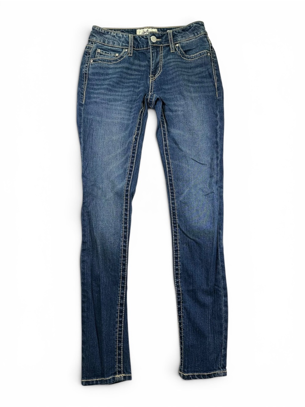 Daytrip Skinny Jeans in Dark Blue Wash